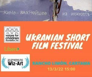 Evento organizado con el fin de recaudar fondos para una ONG ucraniana. Los subtítulos de las películas estarán en ingles. En Rancho Limón, Cártama