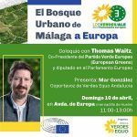 El bosque urbano de Málaga a Europa