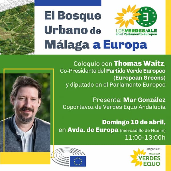 El bosque urbano de Málaga a Europa