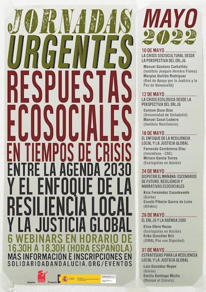 Respuestas ecosociales en tiempos de crisis, de Solidaridad Internacional, caongd,