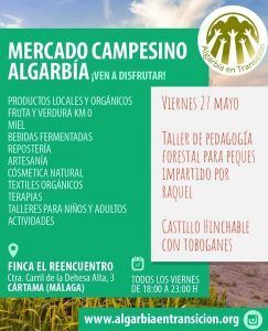 mercado campesino algarbía cártama, algarbía en transición, sumar para multiplicar, agenda ecosocial malaga,