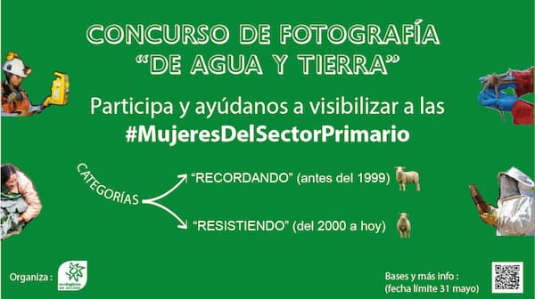 CONCURSO FOTOGRÁFICO: DE AGUA Y TIERRA. MUJERES EN EL SECTOR PRIMARIO, ecologistas en acción, 