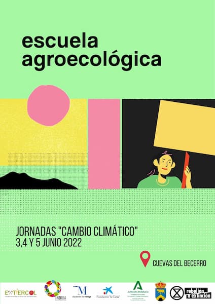 CAMBIO CLIMÁTICO EN ESCUELA AGROECOLOGÍA, SUMAR PARA MULTIPLICAR, AGENDA ECOSOCIAL MÁLAGA, GRUPO EXTIEERCOL,
