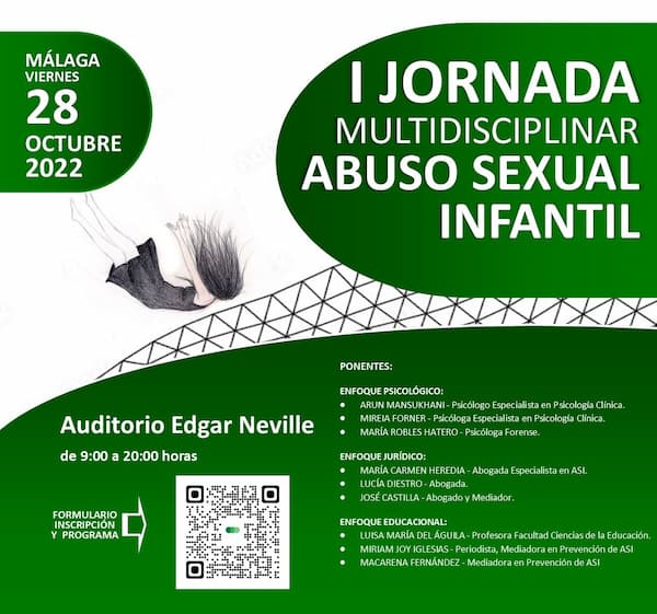 jornada multidisciplinar contra el abuso infantil, redime, 