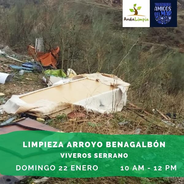 limpieza arroyo benagalbón