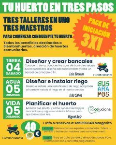 tu huerto en tres pasos
