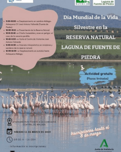 dia mundial de la vida silvestre fuentepiedra