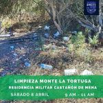 LIMPIEZA MONTE LA TORTUGA