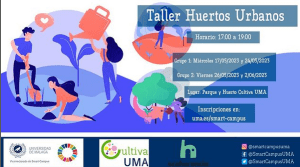 talleres huerto urbano smart campus uma