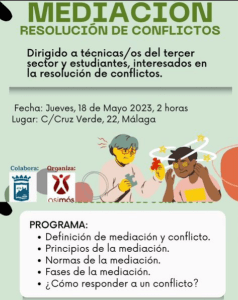 formación mediación plataforma voluntariado málaga,