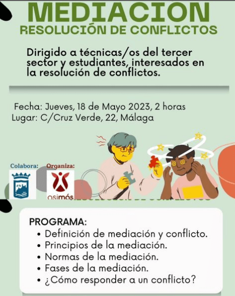 formación mediación plataforma voluntariado málaga,