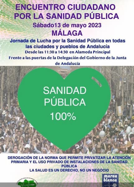 encuentro ciudadano por la sanidad pública
