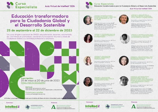 Formación de Voluntariado de InteRed y la Fundación ETEA