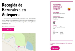 RECOGIDA BASURALEZA ANTEQUERA