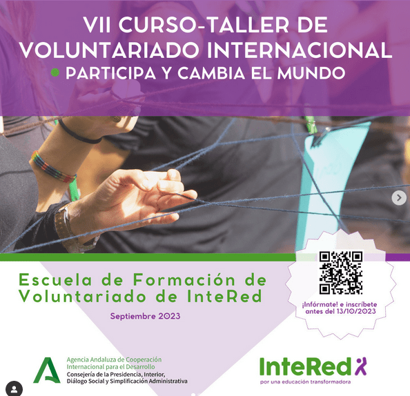 CURSO TALLER VOLUNTARIADO INTERNACIONAL