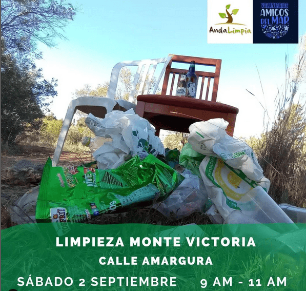 limpieza monte victoria