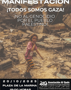 MANIFESTACIÓN NO AL GENOCIDIO