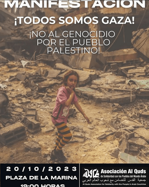 MANIFESTACIÓN NO AL GENOCIDIO