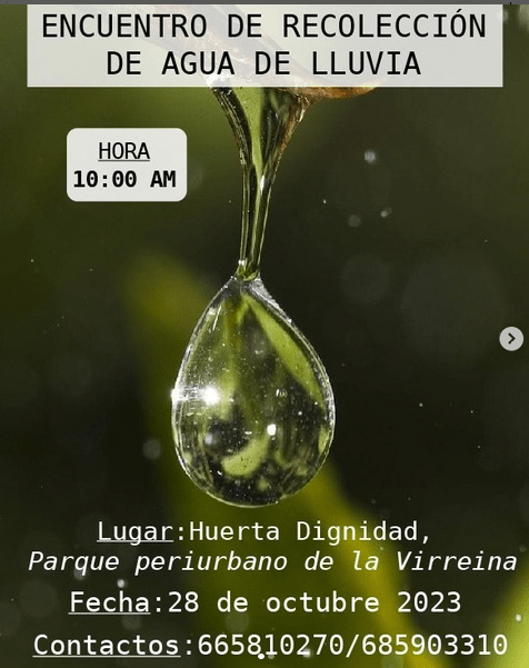 AGUA PARA HUERTA DIGNIDAD