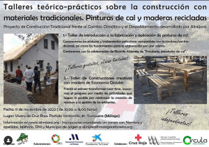 talleres constrtucción materiales tradicionales