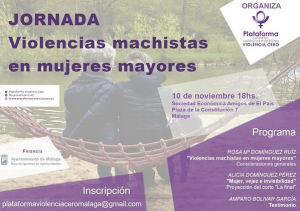 jornada violencias machistas mujeres mayores