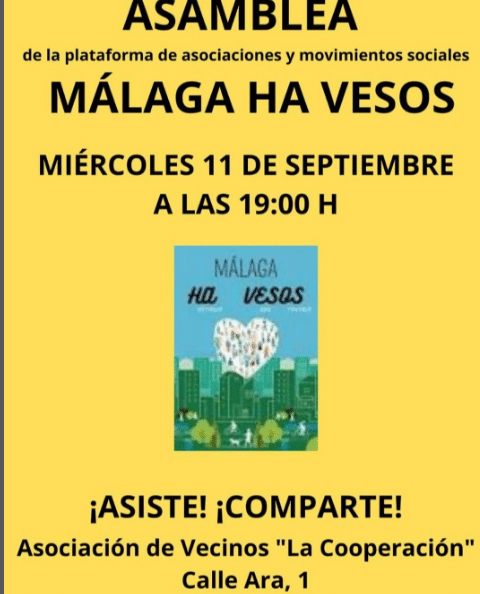 asamblea malaga ha vesos